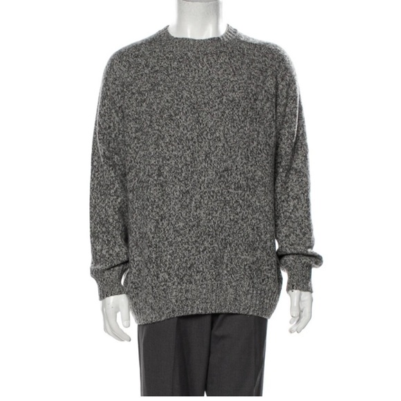 BLUMARINE UOMO Gray Wool CrewNeck Pullover Sweater XL - Picture 2 of 11